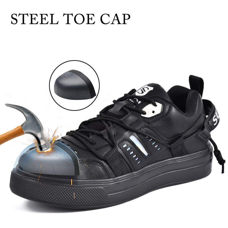 Load image into Gallery viewer, BOLT | SUADEX Rugged Breathable Steel Toe Sneakers